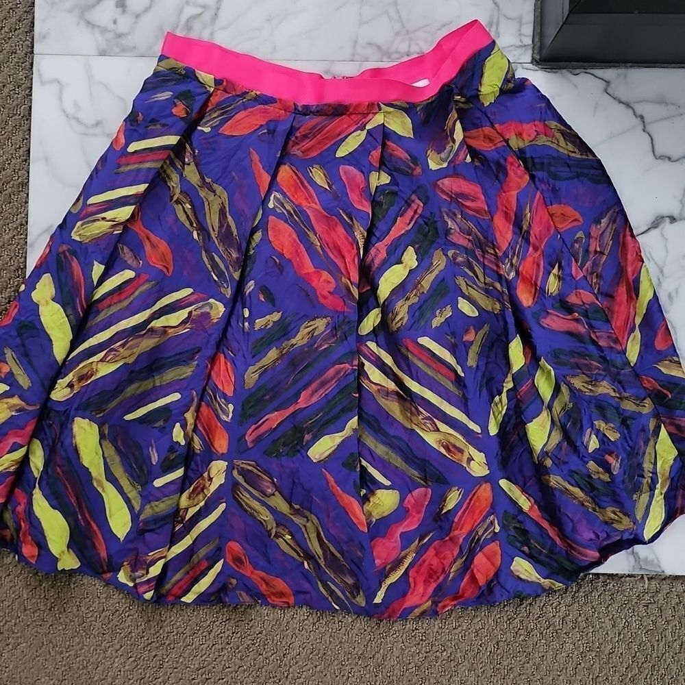 Tribune standard printed skirt